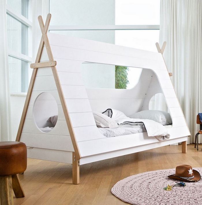 Dziecięce łóżko w kształcie namiotu Cuckooland