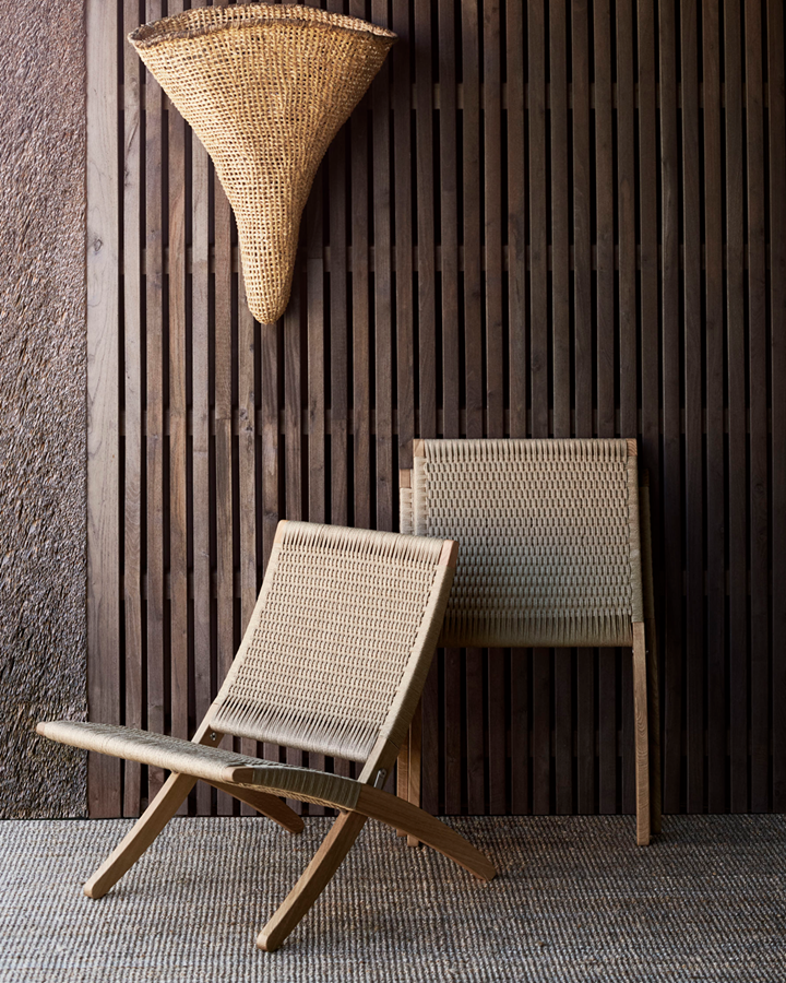 Składany fotel outdoorowy Carl Hansen & Son